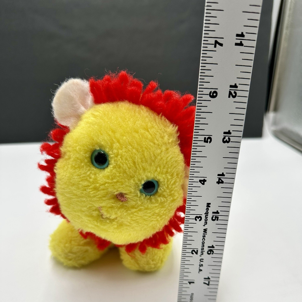 Eden Toys Plush Wind Up Musical Lion Tested Works Vintage 60s 70s RARE - Picture 11 of 12